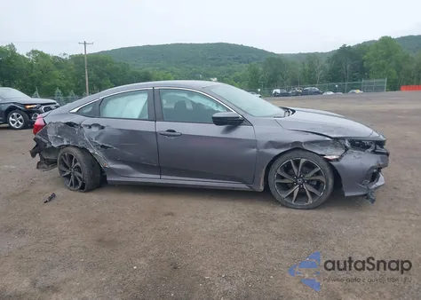 2020 Honda Civic Sport from USA, damaged, VIN 19XFC2F88LE213607